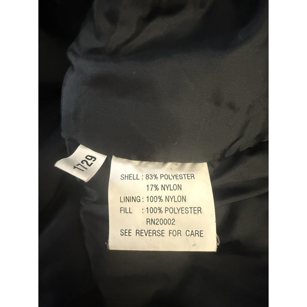 Vintage Boss By IG Designs XXL 90s Y2K Olive Green Puffer Oversized Jacket - Picture 11 of 11